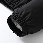 رخيصةأون بدلات رياضية-رجالي بدلة رياضية بذلة رياضة رباط جيب ألوان متناوبة تيشيرت هودي وبنطلون مجموعة ملابس رياضية الربيع الخريف أسود أخضر داكن تمرين نادي رياضي الركض ركض ناعم متنفس كم طويل رياضة ألبسة رياضية مرن نسبياً