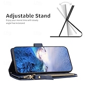 levne Pouzdra pro iPhone-telefon Carcasă Pro iPhone 16 Pro Max Plus iPhone 15 14 Pro Max Plus iPhone 14 13 12 11 Pro Max Plus iPhone 13 12 11 Pro Max Mini SE X XR XS Max 8 7 Plus Pouzdro na peněženku se stojánkem Zip s