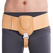 cheap Braces &amp; Supports-1 pc Inguinal Groin Hernia Belt for Men and Women with Removable Compression Pad and Adjustable Waist Strap Hernia Support Truss for Inguinal Incisional Hernias Left/Right Side - Black