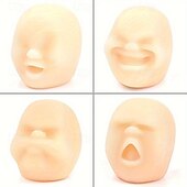 cheap Stress Relievers-Vent Ball Squishy Squeeze Toy - Relieve Stress and Anxiety with Fun Emotion Faces - Novelty Antistress Adult Gift with Box, Fidget Toy for Emotional Well-being
