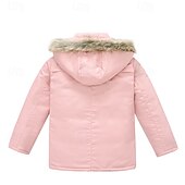 παιδικό πουπουλένιο μπουφάν για κορίτσια απλό streetwear τσέπης διακοπών βαμβακερό παλτό πανωφόρι 4-12 ετών φθινοπωρινό μαύρο ροζ σκονισμένο τριαντάφυλλο Χαμηλού Κόστους Μπουφάν κοριτσιών με πούπουλα και παρκά-παιδικό πουπουλένιο μπουφάν για κορίτσια απλό streetwear τσέπης διακοπών βαμβακερό παλτό πανωφόρι 4-12 ετών φθινοπωρινό μαύρο ροζ σκονισμένο τριαντάφυλλο