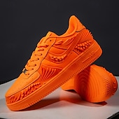 cheap Men&#039;s Sneakers-Men&#039;s Neon Green Athletic Sneakers – Lightweight Design, Bold Style for Running, Sports, and Casual Wear