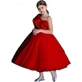cheap Party Dresses-Toddler Girls&#039; Party Dress Sequin Sleeveless Performance Mesh Cute Princess Polyester Above Knee Sheath Dress Tulle Dress Summer Spring Fall 3-7 Years 4-7 Years Black White Red