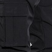 abordables Pantalons Cargo-Homme Pantalon Cargo Pantalon Jogger Pantalon Cordon Taille elastique Multi poche Plein Vestimentaire Extérieur du quotidien Camping et randonnée Mode Classique Noir Vert Véronèse