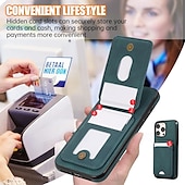 baratos Capas para iPhone-telefone Capinha Para iPhone 16 Pro Max Plus iPhone 15 Pro Max Plus iPhone 14 13 12 11 Pro Max Plus Mini SE Capa traseira Com Suporte Magnética com cordão Retro TPU Couro PU