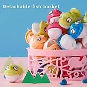 ieftine Gags și jucării practice de glumă-jucării de pescuit, cârlig spin electric cu muzică, modele de mărime opționale, albastru și roz, jucării și cadouri pentru copii, autocolante drăguțe, cadouri practice pentru ziua de naștere și de