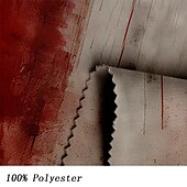 economico felpe 3d da uomo-Halloween Per uomo Macchie di sangue Felpe Felpa con cappuccio Manica lunga Felpa con cappuccio Felpa Con cappuccio Esagerato Stampa 3D Sportivo Per eventi Abbigliamento di strada Rosso / bianco