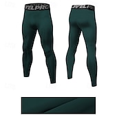 お買い得  ランニングパンツとタイツ-男性用 レギンス ランニングパンツ コンプレッションパンツ トラックパンツ ポケット 弾性ウエストバンド ハイウエスト サイクリングタイツ アウトドア スポーツ 屋内 秋 速乾性 ライトウェイト ソフト マラソン ランニング いい結果になる テイラーフィット スポーツウェア アクティブウェア ホワイト ルビーレッド バーガンディー