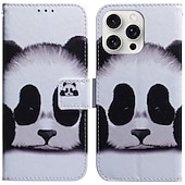 levne Pouzdra pro iPhone-telefon Carcasă Pro iPhone 16 Pro Max Plus iPhone 15 Pro Max Plus iPhone 14 13 12 11 Pro Max Plus Mini SE Zadní kryt se stojánkem Magnetické Slot pro kartu Tygr Retro TPU PU kůže