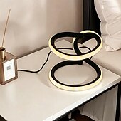 baratos Candeeiros de mesa-1pc nórdico simples espiral lâmpada de mesa, quarto cabeceira proteção para os olhos, regulável usb alimentado led lâmpada decorativa para casa sala de estar quarto