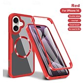 お買い得  iPhone用ケース-電話 ケース 用途 iPhone 16 Proマックス iPhone 15 Pro Max iPhone 14 13 12 11 Pro Max Plus iPhone 14 Pro Max iPhone 13 Pro Max iPhone 12 Pro Max iPhone 11 Pro Max バックカバー 磁石バックル ワイヤレス充電をサポート 耐衝撃 レトロ風 TPU アクリル PC