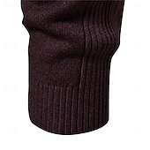 cheap Men&#039;s Pullover Sweater-New Winter Thickness Pullover Men O-neck Solid Color Long Sleeve Warm Slim Sweaters Men Men&#039;s Sweater Pull Male Clothing