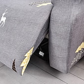 cheap Recliner Chair Cover-Stretch Floral Recliner Covers Non-slip Massage Lazy Boy Sofa Cover All-inclusive Single Seat Couch Cover Armchair Covers