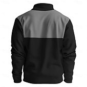 cheap Flag Pattern-Easter New Year Christmas Men&#039;s American Flag Sweatshirts Sweatshirt Long Sleeve Sweatshirt Crew Neck Vacation Fashion Daily 3D Printing Party New Year Holiday Crewneck Winter Spring &amp;  Fall