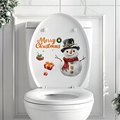 preiswerte Aufkleber-1 Stück Halloween Dekorationen / Feiertage Weihnachtsschmuck / Weihnachtsaufkleber, Urlaubsdekoration Party Garten Hochzeitsdekoration 10*5*1 cm