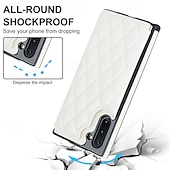 Недорогие Чехлы для Samsung-телефон Кейс для Назначение SSamsung Galaxy S24 S24 Ultra Plus S23 S22 S21 S20 Ultra Plus FE A14 A54 A72 А73 А53 A71 A12 Кейс на заднюю панель со стендом Разъем для карты Защита от удара Ретро