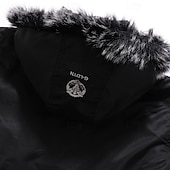 levne Pánské kabáty a parky-Pánské Zimní kabát Park Kapsy Polyester Flísová podšívka Dovolená Denní nošení Rande Standardní Módní Na běžné nošení Pohodlné Zahřívací Podzim zima Plná / Jednobarevná Černá Rubínově červená Modrá