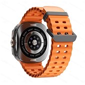 cheap Smartwatch-W7 AMOLED Smart Watch Ultra 7 Ai Dail 3D Menu SOS Compass Men Women Bluetooth Call Wireless Charging Sport Smartwatch