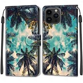 Недорогие Чехлы для iPhone-телефон Кейс для Назначение iPhone 15 Pro Max iPhone 14 13 12 11 Pro Max Plus iPhone 14 Pro Max Plus iPhone 13 12 11 Pro Max Кейс на заднюю панель со стендом с ремешком на запястье Разъем для карты