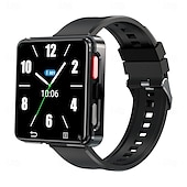 abordables Montres connectées-696 S998 Montre intelligente 2.64 pouce 4G LTE Cellular Montre intelligente téléphone Bluetooth Podomètre Fonction réveille Compatible avec Android iOS Hommes GPS Mode Mains-Libres Caméra IP 67