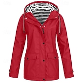levne Fleece a 3 v 1 bundy-Dámské Dağcı Ceketi Zima Venkovní Voděodolný Větruvzdorné Multi-Pocket Přední zip Bundy 3 v 1 Lehká bunda Celý Zip Kempování a turistika cestování Tmavěhnědá Černá Bílá Žlutá Růžová