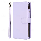 levne Pouzdra pro iPhone-telefon Carcasă Pro iPhone 16 Pro Max Plus iPhone 15 14 Pro Max Plus iPhone 14 13 12 11 Pro Max Plus iPhone 13 12 11 Pro Max Mini SE X XR XS Max 8 7 Plus Pouzdro na peněženku se stojánkem Zip s