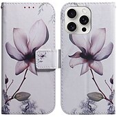 levne Pouzdra pro iPhone-telefon Carcasă Pro iPhone 16 Pro Max Plus iPhone 15 Pro Max Plus iPhone 14 13 12 11 Pro Max Plus Mini SE Zadní kryt se stojánkem Magnetické Slot pro kartu Tygr Retro TPU PU kůže