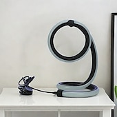 baratos Candeeiros de mesa-1pc nórdico simples espiral lâmpada de mesa, quarto cabeceira proteção para os olhos, regulável usb alimentado led lâmpada decorativa para casa sala de estar quarto