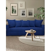 baratos Cobertura de Sofa-Capa de Sofá Sólida Com Estofamento