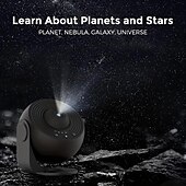 cheap Party Supplies-1pc 13-in-1 Multi-Functional Star Projector Night Light, Galaxy Planetarium Projector with Aurora Effect for Bedroom
