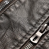 baratos Gilets-Homens Colete Gilet Casamento Festa / Eventos Diário Moda Negócio Outono &amp; inverno Bolsos Tosão Pele PU Térmico / Quente Tecido Zíper Colarinho Chinês Normal Café Colete