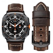 levne Pásky na hodinky Samsung-Pásek hodinek pro Samsung Galaxy Watch 7/6/5/4  40/44mm, Watch 5 Pro 45mm, Watch 6 Classic 43/47mm, Watch 4 Classic 42/46mm Sledujte Ultra PU kůže Výměna, nahrazení Popruh Ženy muži Kožený odkaz