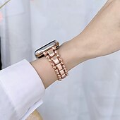 זול להקות Apple Watch-סולו לופ מותאם ל רצועת השעון של Apple Watch 38 מ&quot;מ 40 מ&quot;מ 41 מ&quot;מ 42 מ&quot;מ 44 מ&quot;מ 45 מ&quot;מ 49 מ&quot;מ סוגר מתכת מתכוונן סגסוגת רצועת שעון חלופית ל iwatch Ultra 2 Series 9 8 7 SE 6 5 4 3 2 1