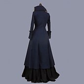abordables Robes-Rococo Victorienne Robe de Bal Costume de fête Bal Masqué Robe de Bal Déguisement Femmes Mascarade Carnaval Soirée Halloween Adulte Robe