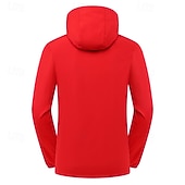 cheap Fleece &amp; 3 in 1 Jackets-Men&#039;s Softshell Jacket Hiking Jacket Outdoor Windproof Quick Dry Lightweight Jacket Windbreaker Jacket Traveling Black White Red Navy Blue Royal Blue