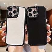 お買い得  iPhone用ケース-電話 ケース 用途 iPhone 16 Pro Max プラス iPhone 16 Proマックス iPhone 15 プロマックスプラス iPhone 15 Pro Max iPhone 14 Pro Max iPhone 14 Pro Max Plus iPhone 13 Pro Max バックカバー 耐衝撃 レトロ風 TPU PUレザー
