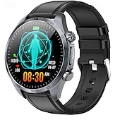 お買い得  スマートウォッチ-iMosi TK29 スマートウォッチ 1.43 インチ スマート·ウォッチ ブルートゥース ECG + PPG 温度監視 歩数計 と互換性があります Android iOS 女性 男性 メディアコントロール メッセージ受信通知 カメラコントロール IP68 48mmウォッチケース