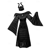 preiswerte Damenkostüme-Cosplay Männlich Kleid Cosplay Kostüm Haloween Figuren Erwachsene Damen Cosplay Halloween Karneval Einfaches Karnevalskostüm