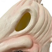 cheap Masks-Beetlejuice Barbara Adam Maitland Mask Full Head Adults&#039; Scary Costume Performance Halloween Carnival Easy Carnival Costume