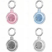economico Cover Airtag-Custodia impermeabile IPX8 per AirTag, confezione da 4 – portachiavi con protezione integrale e anello per Apple AirTag, cover in TPU per animali domestici, portafoglio, bagaglio, chiavi.