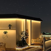 economico Strisce luminose COB-strisce luminose a LED COB, strisce luminose da 3-40 metri, impermeabili IP65, 288 LED/m, strisce LED bianche super luminose con telecomando IR a 24 tasti, adatte per camera da letto, cucina,