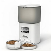 levne Misky a krmítka pro psy-Psi Kočky Domácí mazlíčci Krmítka / Automatický podavač / Misky pro psy ABS + PC Skládací Snadná instalace Misky a krmítka Jednobarevné Bílá Mísy a krmení Domů Denní