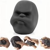 cheap Stress Relievers-Vent Ball Squishy Squeeze Toy - Relieve Stress and Anxiety with Fun Emotion Faces - Novelty Antistress Adult Gift with Box, Fidget Toy for Emotional Well-being