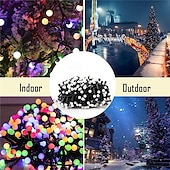 billige Elektrisk støpsel-vanntette led fe string lights 5m/10m julelys dc31v eu/us/au/uk plug led string lights for outdoor  &amp; innendørs innredning