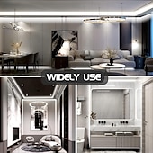 economico strisce luminose impermeabili-striscia luminosa a led impermeabile per esterni ip67 3-12 metri 3000k luce calda dc24v dimmerabile nastro led in silicone illuminazione ad alta densità 120led 8w/m adatta per decorazione di pareti