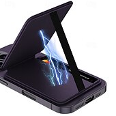Недорогие Чехлы для iPhone-телефон Кейс для Назначение iPhone 16 Про Макс Плюс айфон 16 Айфон 15 Про Макс Плюс Кейс на заднюю панель со стендом Магнитный Поддержка беспроводной зарядки Ретро ТПУ Кожа PU