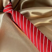 preiswerte Krawatten &amp; Fliegen für Herren-Herren Krawatten Klassisch Streifen und Plaid Formeller Abend Verabredung Party &amp; Abend