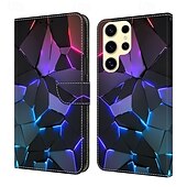 お買い得  サムスン用ケース-電話 ケース 用途 S24 Ultra S24 Plus S24 S23 S23 Ultra S22 S22 プラス ウルトラ S21 Ultra S21 FE S21 バックカバー スタンド付き 耐衝撃 レトロ風 PUレザー