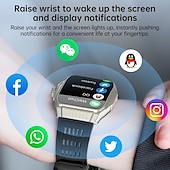 Χαμηλού Κόστους Smartwatch-jt03 έξυπνο ρολόι κλήσης bluetooth sos φωνητικός βοηθός παρακολούθησης καρδιακών παλμών βραχιόλι γυμναστικής