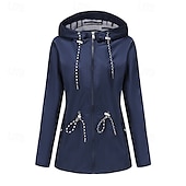 abordables Forros &amp; Chaquetas 3 en 1-Mujer Chaqueta para senderismo Invierno Al aire libre Resistente al Viento Multi-bolsillo Cremallera delantera Repelente de Agua Chaqueta ligera Cremallera completa Camping / Senderismo